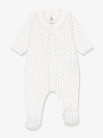 Pijama em algodão bio, Petit Bateau branco