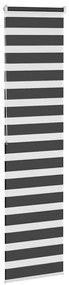 Cortina de zebra 55x200 cm largura do tecido 50,9 cm poliéster