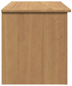 Caixa de arrumação com tampa Panama 79x42x46 cm pinho maciço