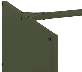 Suporte para lenha aço laminado a frio verde azeitona