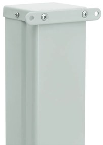 Toldo lateral retrátil para pátio 170x300 cm creme