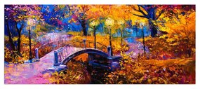 Pintura Decorativa em Tela YTY233816548_50120 – Multicolor – 50 x 120