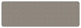 Tapete/passadeira 50x150 cm aspeto sisal prateado