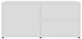 Móvel de TV 80x34x36 cm derivados de madeira branco