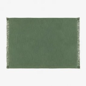 Individual De Mesa Em Algodão Sandry Baía Verde - Sklum