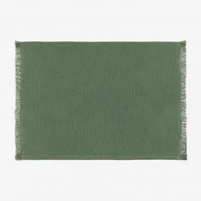 Toalhete Individual Em Algodão Sandry Baía Verde - Sklum