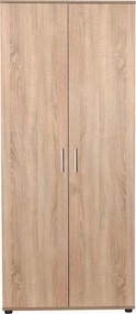 Roupeiro "Aurelio" – Carvalho Sonoma– 80 x 187 x 47 cm – Design Modern