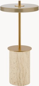 Candeeiro de mesa LED portátil regulável pequeno Asteria Move Mini