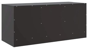 Móvel de TV 99x39x44 aço preto