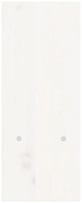 Suporte para monitor (39-72)x17x43 cm pinho maciço branco
