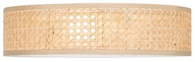 Candeeiro de teto oriental rattan 40 cm 3 luzes - Tromma Oriental