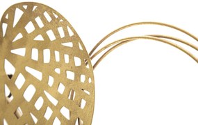 DECORAÇÃO DE PAREDE CORAÇÕES 91X2,5X39,5 CM MULTICOLORIDO