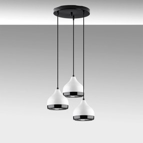 Candeeiro de Teto Yildo – Branco – Diâmetro 90 cm