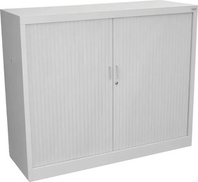 Armários de Escritório Persiana 1150x800x420mm Cinza