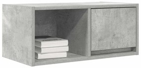 Móveis de TV 2pcs 60x31x25,5cm madeira processada cinza cimento