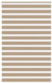 vidaXL Cortina de zebra 150x200 cm largura do tecido 145,9cm poliéster