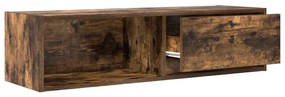 Móveis de TV 2pcs 100x31x25,5cm deriv. madeira carvalho fumado