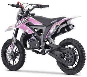 MINI MOTO PARA CRIANÇAS MiniCross Roan 709 gasolina 49cc 4.5CV 2024 ROSA