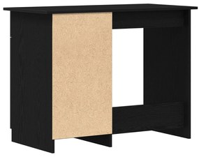 Escrivaninha vidaXL Preta em Carvalho 100x50x76 cm em Madeira de Engen