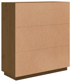 Aparador alto 100x40x108,5 cm pinho maciço castanho mel