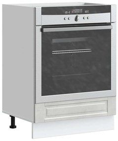 Armário forno Porto derivados de madeira cinzento cimento