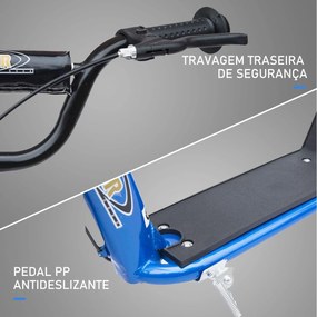 Trotinete com 2 Rodas de 12 Polegadas Trotinete para Crianças com Guia
