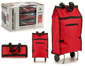 Carro de Compras Dobrável (14 x 53 x 31,5 cm) - Cinzento