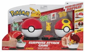 Playset Pokemon Surprise Attack Game 10 Peças