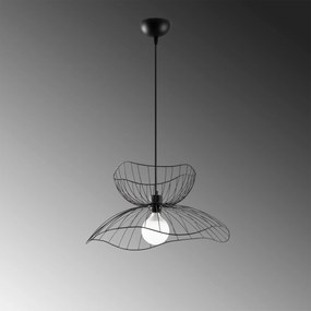 Candeeiro de Teto Farac – Preto – 50 x 50 cm