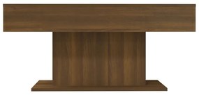 Mesa centro 96x50x45 cm derivados de madeira carvalho castanho