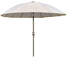 Chapéu de Sol de Jardim Ø2,5x2,4 m Chapéu de Sol de Terraço com Manive