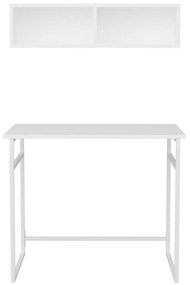 Secretária de Estudo Hussum - Branca - 90x60x75cm