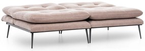 Mesa de Centro Stil Metal Ferforje – Nogueira/Preto – 90x90x38 cm