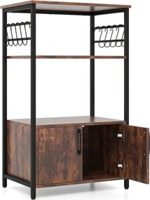 Armário de Cozinha Ravenna com 2 Prateleiras e Armário – Modelo Ravenn