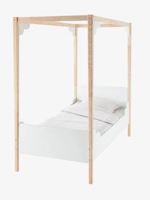 Agora -15% | Cama com dossel, para criança, tema ROMANCE branco