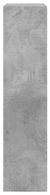 Sapateira 60x21x87,5 cm derivados de madeira cinzento cimento