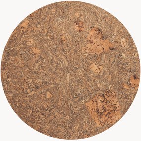 Individuais de mesa redondos em cortiça Iceberg, conjunto de 4