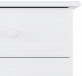 Aparador ALTA 77x35x188 cm madeira de pinho maciça branco