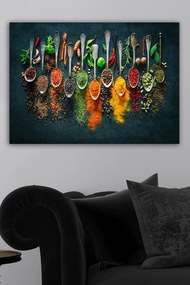 Pintura Decorativa em Tela 1060609166 – Multicolor – 50 x 70 cm