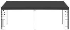 Gazebo de parede 6x3x2,5 m antracite