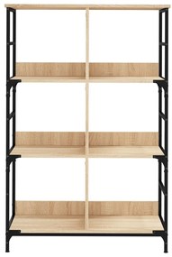 Estante 78,5x33x117,5 cm derivados madeira carvalho sonoma
