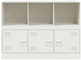 Aparador 99x39x73 cm aço branco