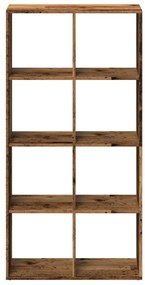 Estante divisória 69,5x29x137,5 cm deriv. madeira madeira velha