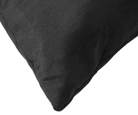 Almofadões para paletes 2 pcs tecido oxford preto