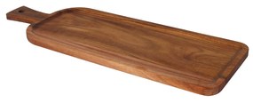 Tábua Acácia Wood com Pega Castanho 50.7X18X1.5cm
