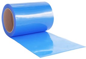 Cortina de porta 300 mm x 2,6 mm 10 m PVC azul
