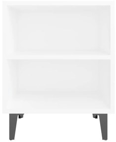 Mesa de Cabeceira Rutes - Branco - Design Nórdico