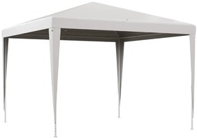 Tenda de Jardim Desmontável 293x293 cm Tenda para Exteriores com 4 Ori