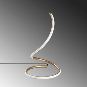 Candeeiro de Mesa Yay – Dourado – Diâmetro: 25 cm Altura: 40 cm