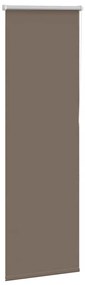 Persiana de enrolar 55x130 cm largura tecido 50,7 cm poliéster
